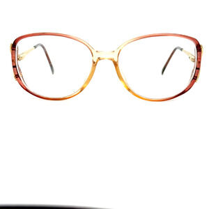 Gloria Vanderbilt 265 Zyloware Eyeglasses Frame Women's‎ Clear Multicolor 19322